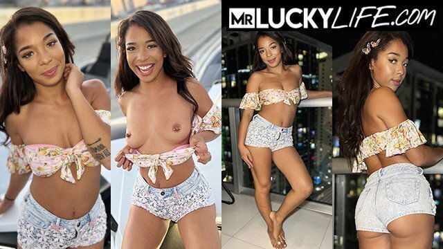 Coconuts Cruising With Brunette Malina Melendez