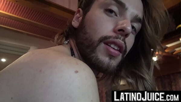 LatinoJuice.com Felix &amp_ Homa Long haired blonde Homa satisfies sexual cravings exchange cash