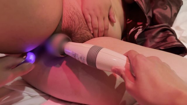 【SM快楽】マゾヒストな女の子が電マとバイブで何度も絶頂  