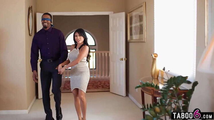 Black Lover Gives Ember Snow Friend Hall