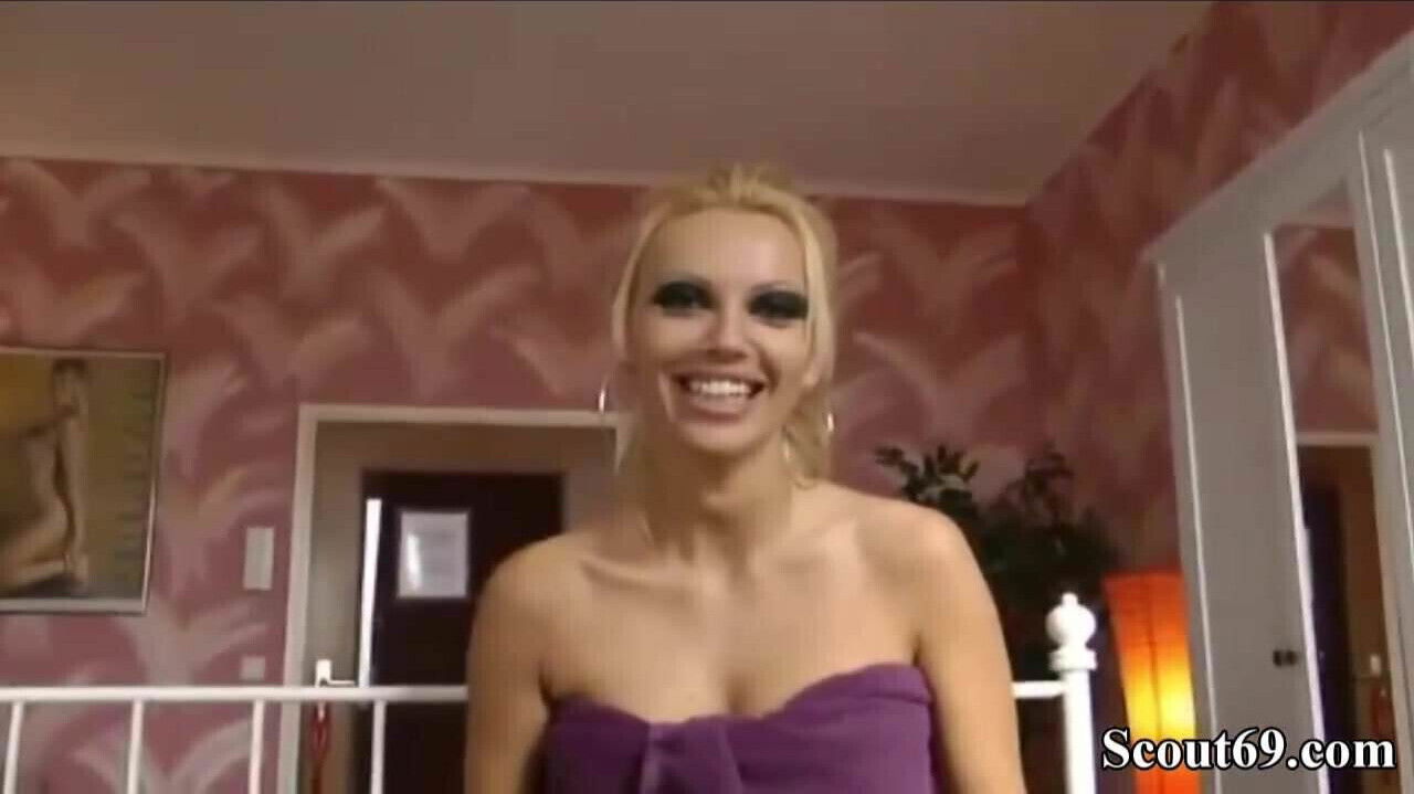 German Amateur with Big Tits in Real Porn Movie with User