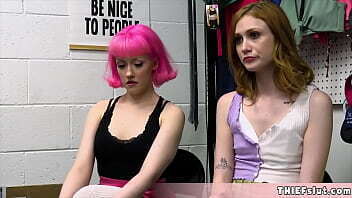 Scarlet were caught shopping mall both these cuties need fuck