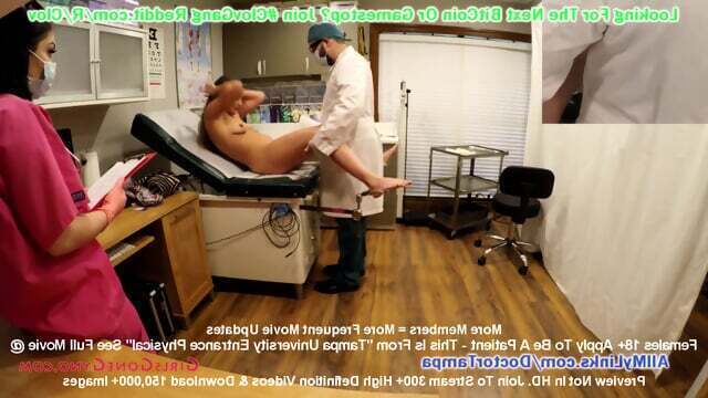 $CLOV Kendra Hearts Gyno Exam Doctor Tampa Nurse Lenne GirlsGoneGynoCom