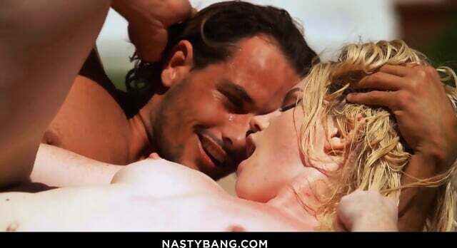 Tyler Nixon Banging Nikki Sweet outside