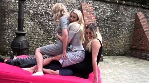 Nikki Whiplash, Paris, Phee Triple Flattening