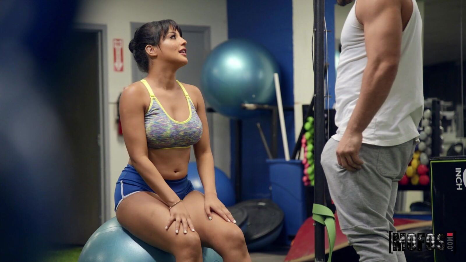 Perv Kosame Dash gets Dick Surprise after Workout