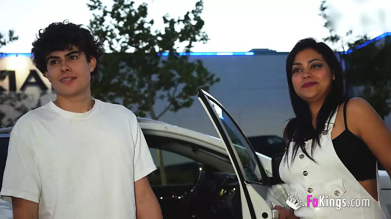 Carol Linda can't believe HUGE DONG that's about pierce Latin pussy!