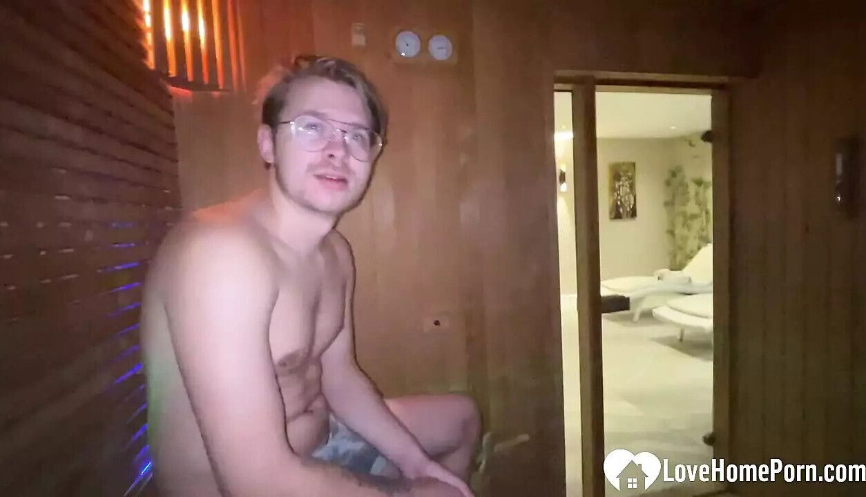 Sucking random sauna