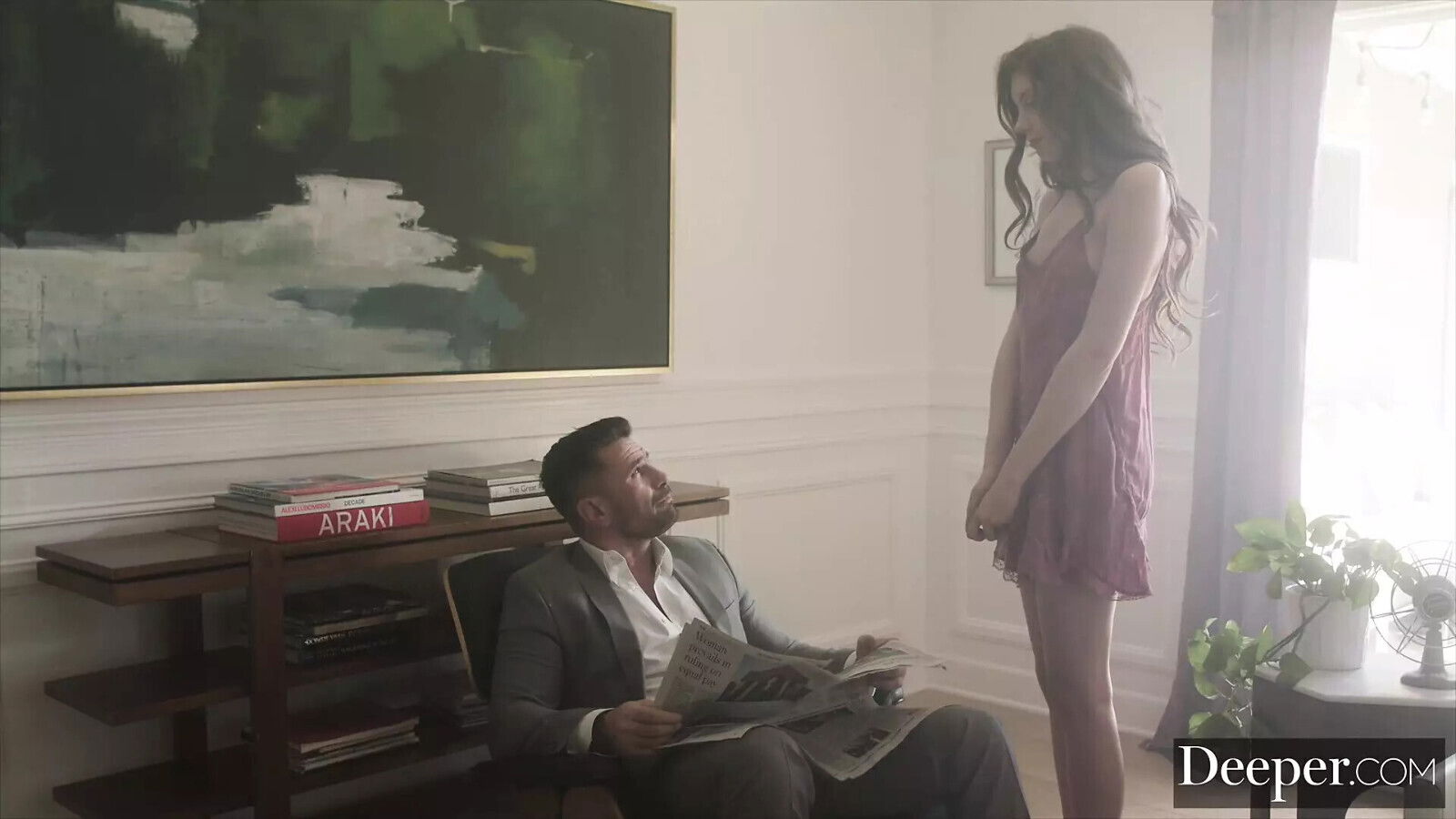 VIXENPLUS Mischevious Elena Koshka Playfully Seduces Friends Step-Father