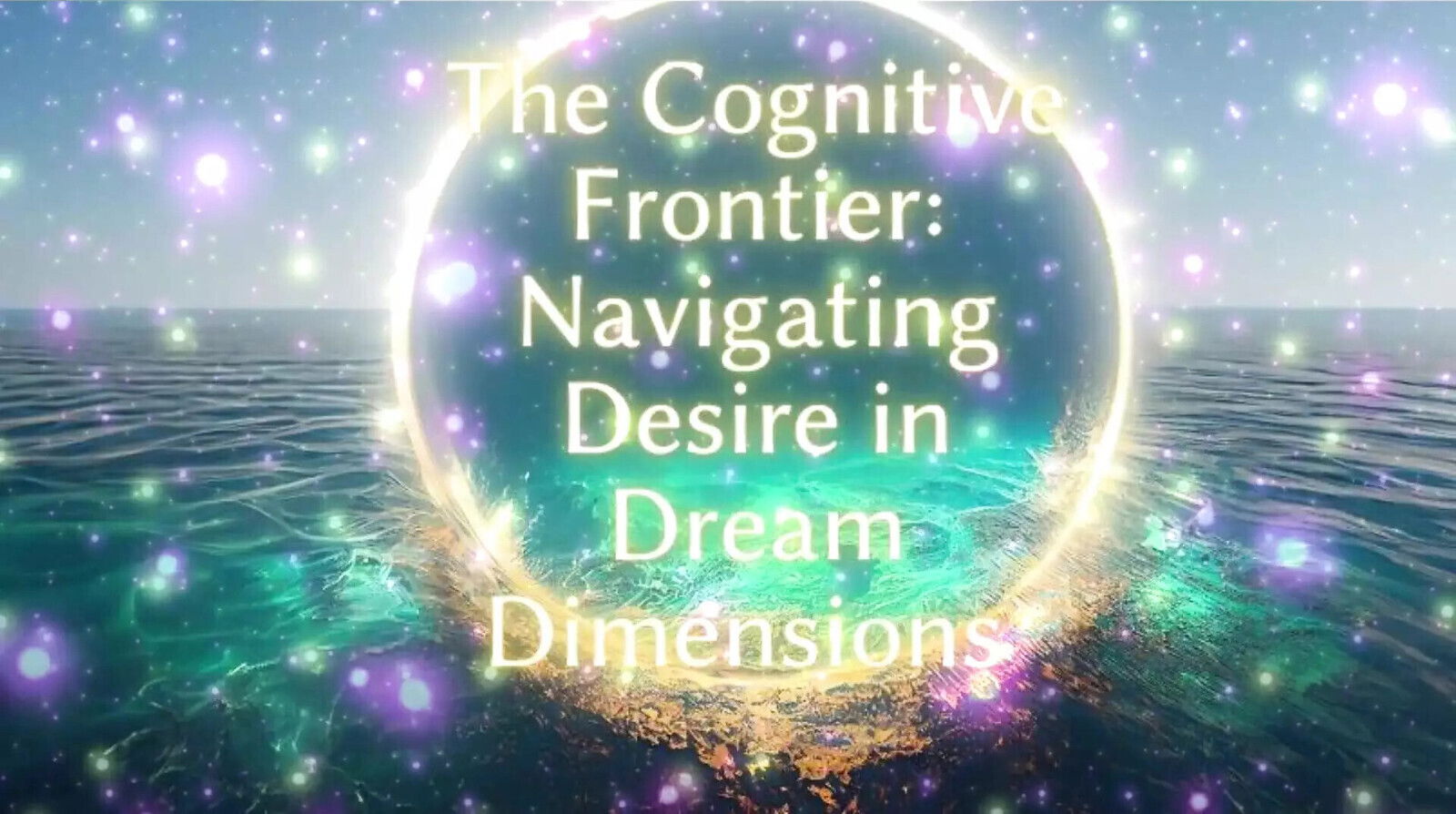 Cognitive Frontier Navigating Desire Dream Dimensions Clip