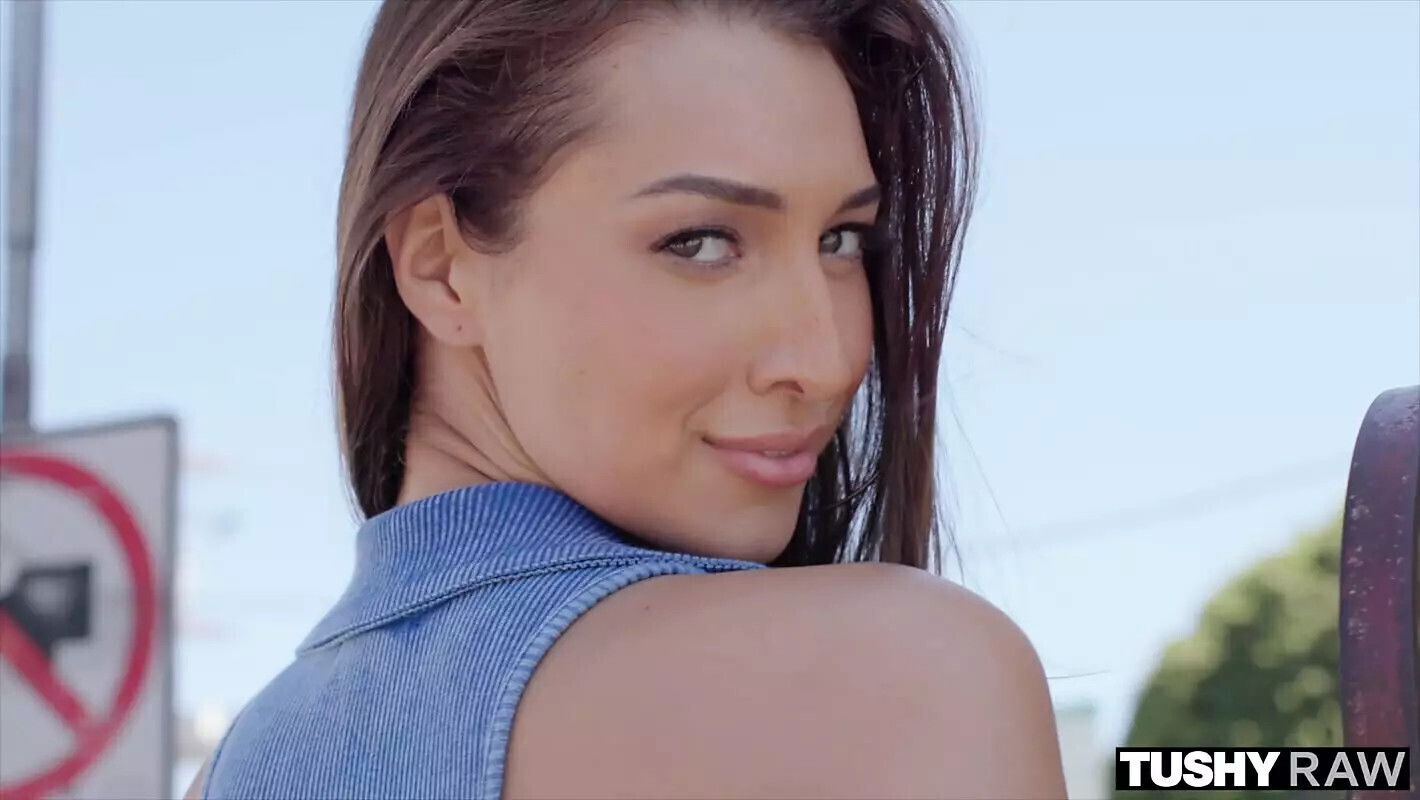 TUSHYRAW Bella Rolland tries deep tight TUSHY