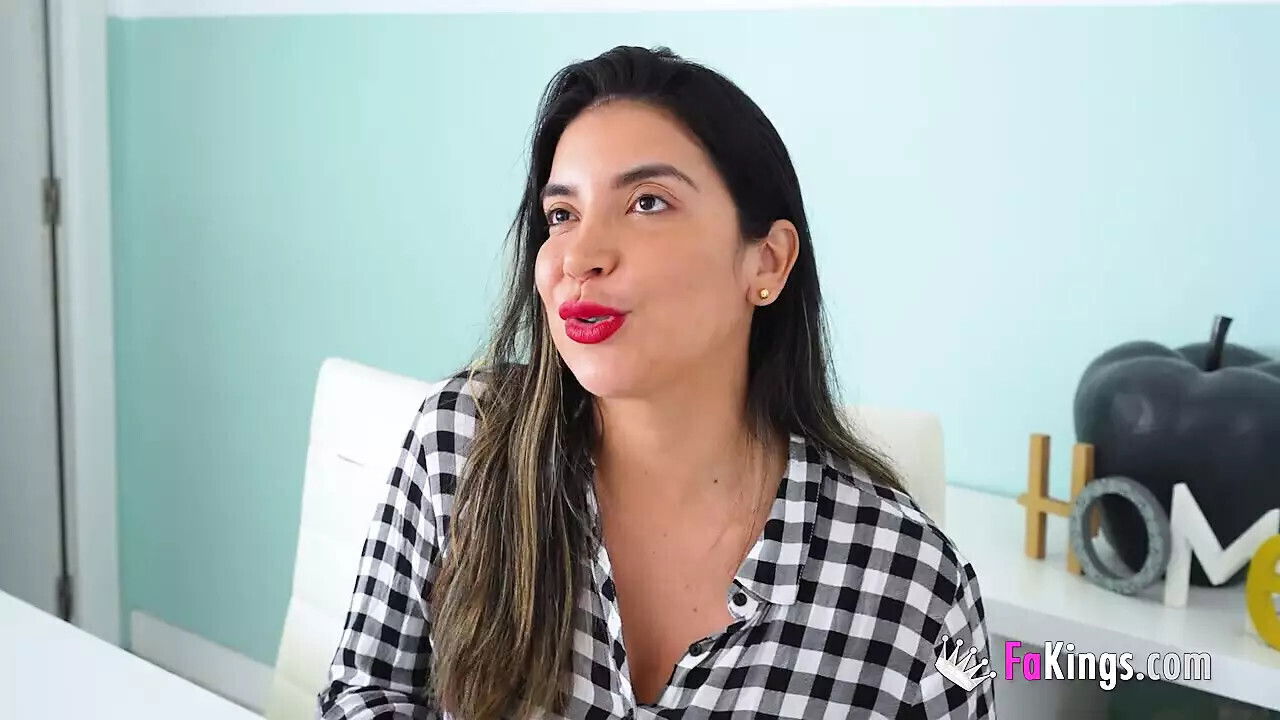 sexy Latin Daniela Melo wants hardcore debut scene!