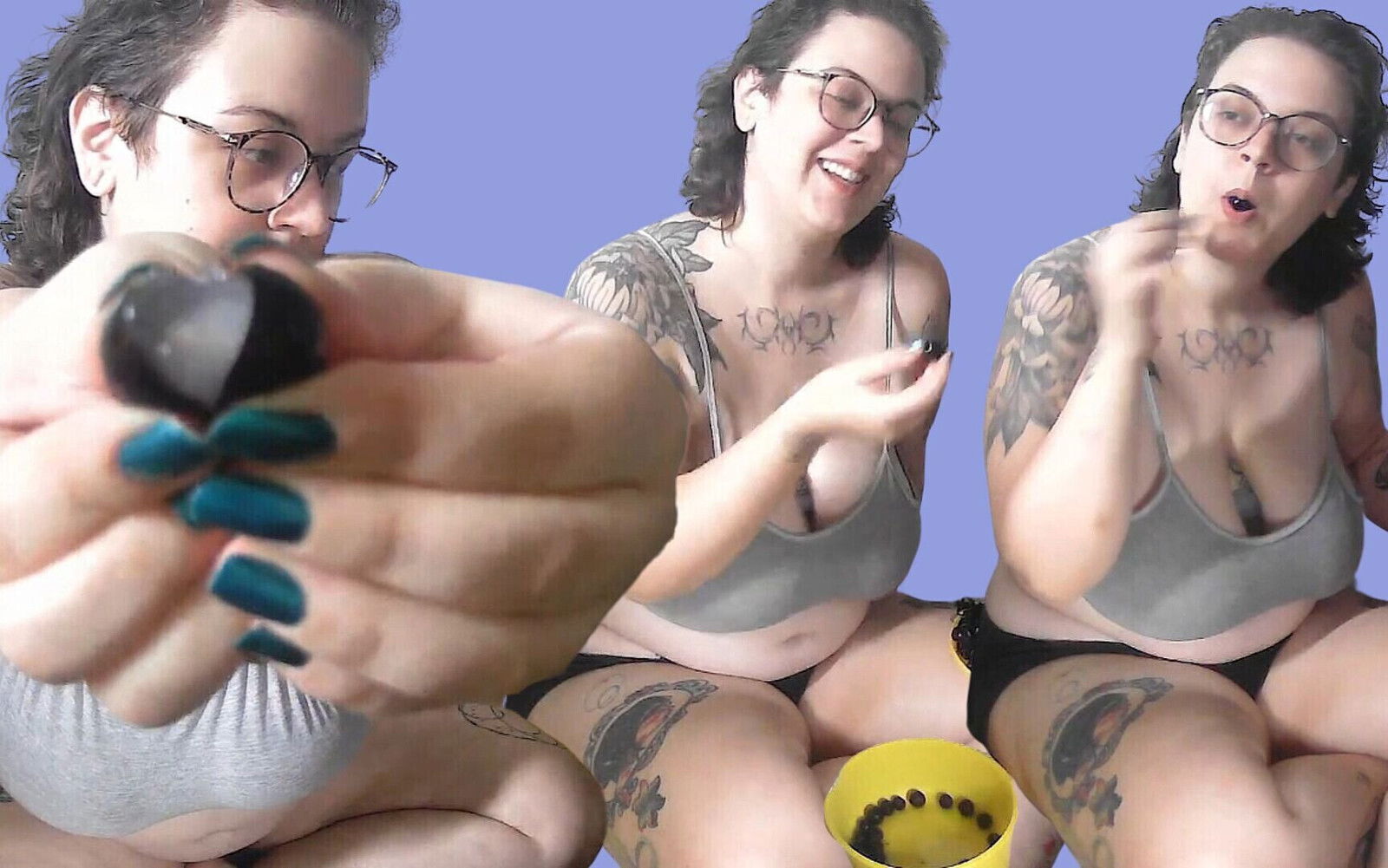 Eating More Than Jabuticabas (jaboticaba Cherry), Come Count with