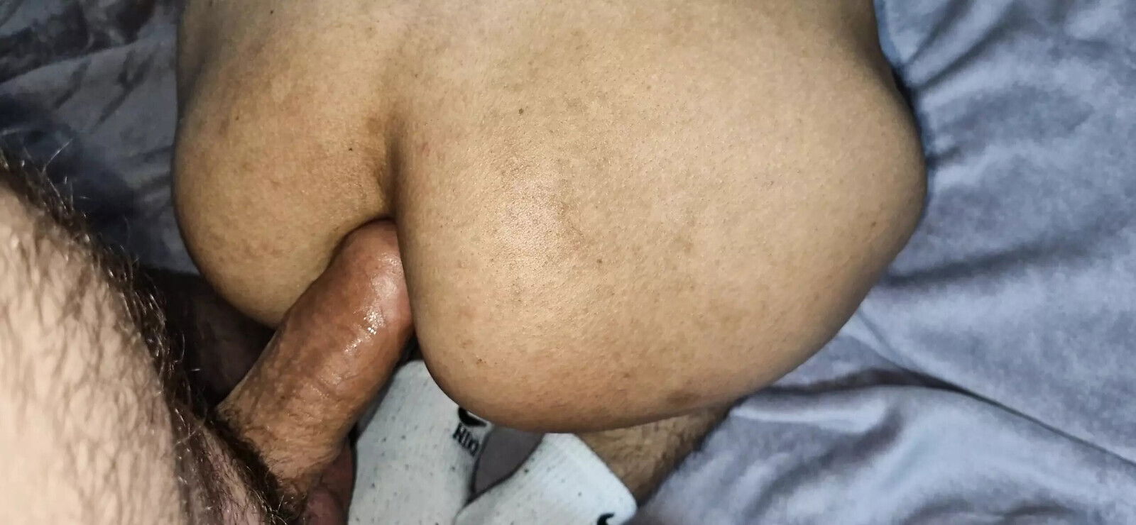 Milky twink femboy fucks bareback getting inside ass!