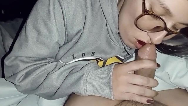 بیدارش کردم دیکم بمکد🤤💦blowjob Iranian