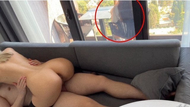 called prostitute husband smoked balcony while they fucked