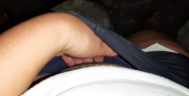 caught neighbor girl masturbating, excited started masturbating IkaSmokS