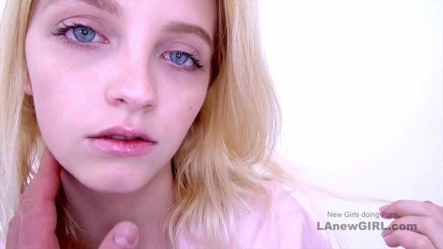 Super cute Blonde Teen fucked Producer