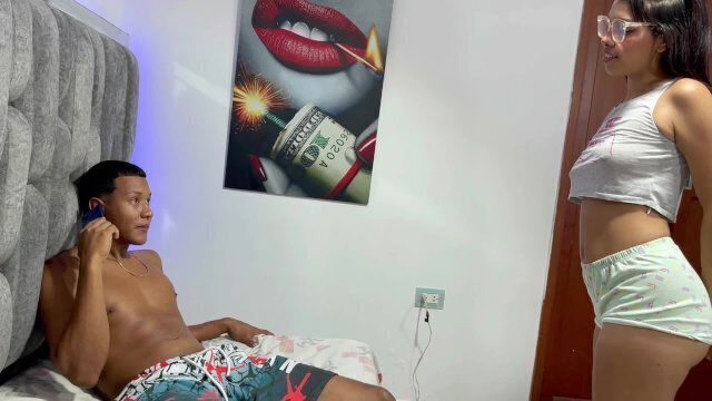 mejor follada vida pequeña hermanastra mientras hablo novia llamada