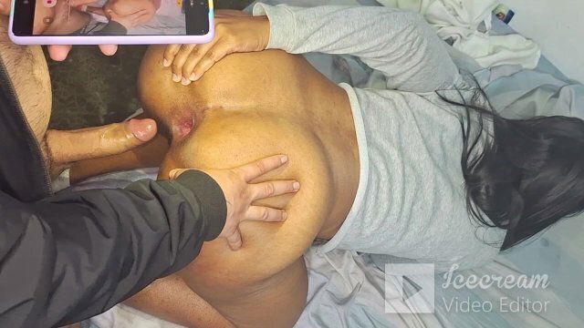 pago semestre hijastra deja follarle gran culo ebano