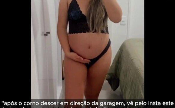 Marido corno volta para casa tesão enche buceta Hotwife porra
