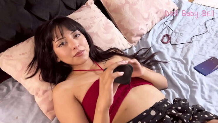 Peeping Catches Stepsister Masturbating, Offers Assistance