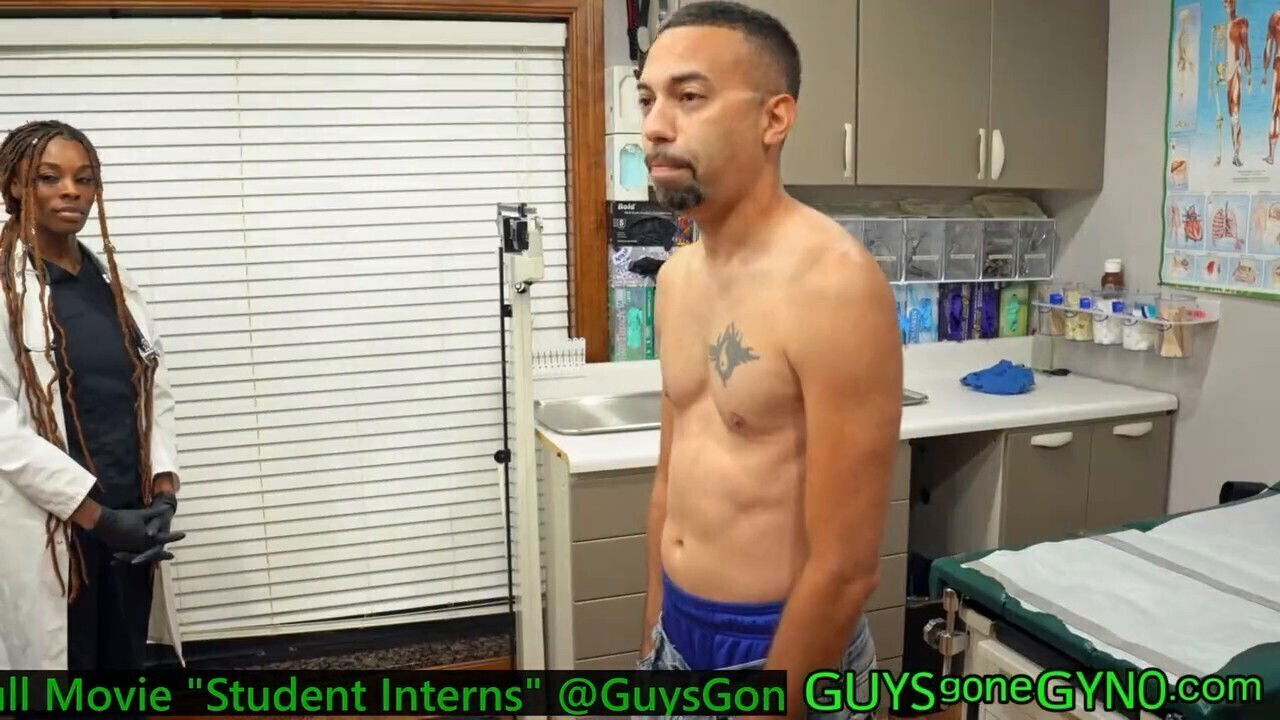 Behind scenes footage student interns with Angel Ramiraz during medical exam, cumming hard horny schoolgirls full clip GuysGoneGynoCom
