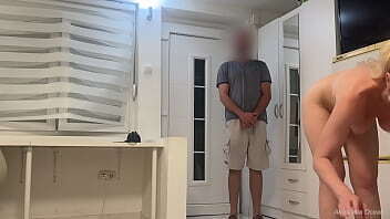 delivery naked. want away.