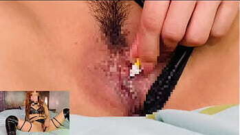 Japanese hentai pov. A mini man enters a large woman'_s anus.