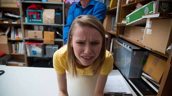 Teen Into Trap Loss Prevention Guard Cutelifter