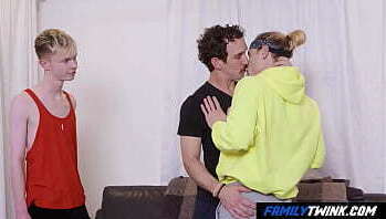 FamilyTwink - Brothers Playing with Each Other&rsquo_s Hungry Holes