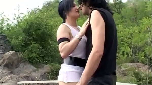 Milf hungry public garden