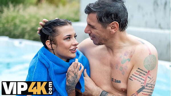 VIP4K. Brunette teen Chloe Heart rescued StepDaddy fucked different positions