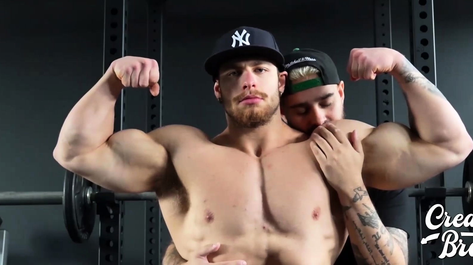 Tattooed Casey Cooper Worships Matt Luscious Armpit