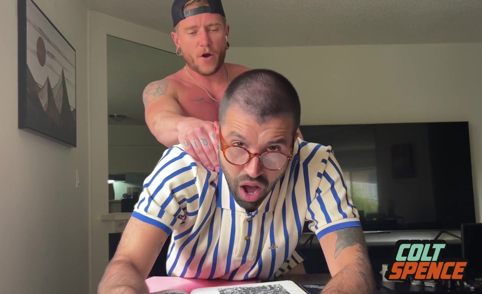 Jock Bullies Nerdy Tutor Rough Full With Nick Charms Colt Spence