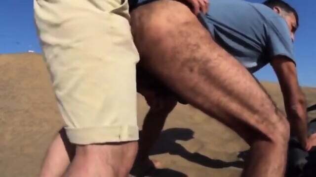 Bareback Outdoor with Stranger Dune