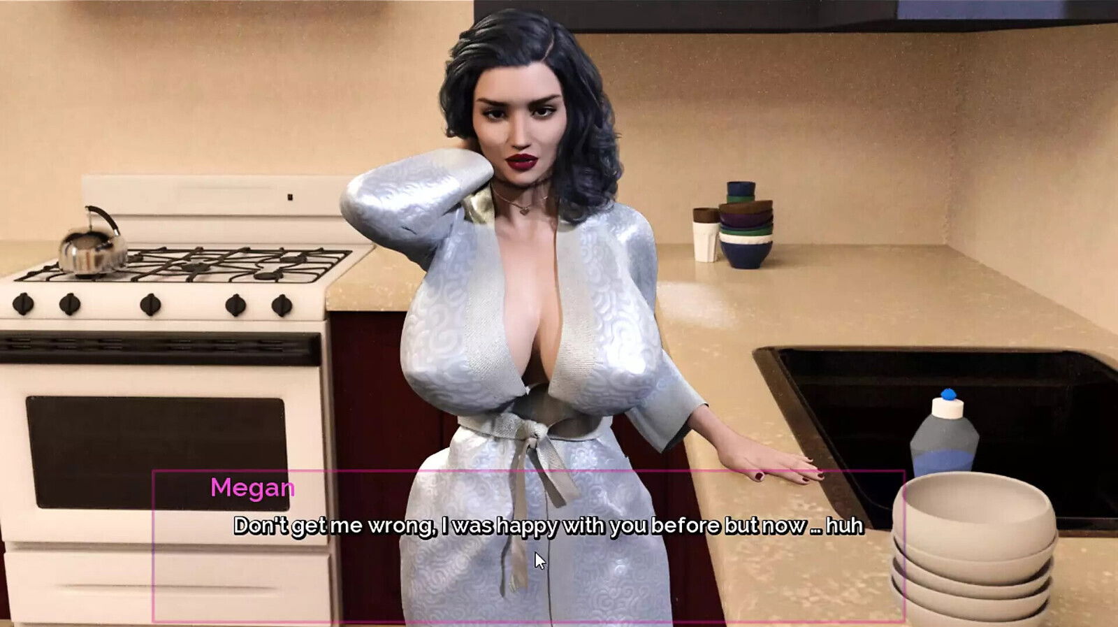 Shut dance part Megan sucked under table more