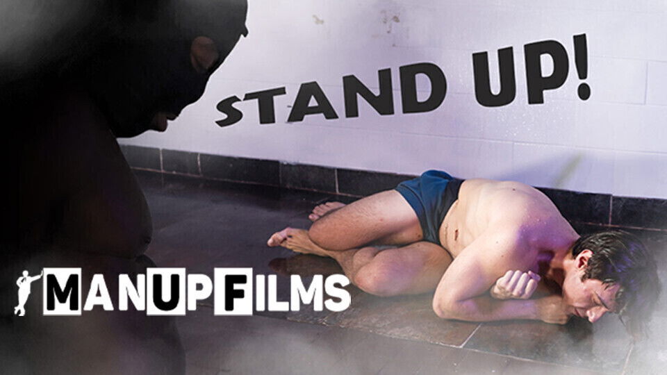 The Big Black Cock is Cumming to Get Me! Aaron Trainer & Archie Paige for ManUpFilms