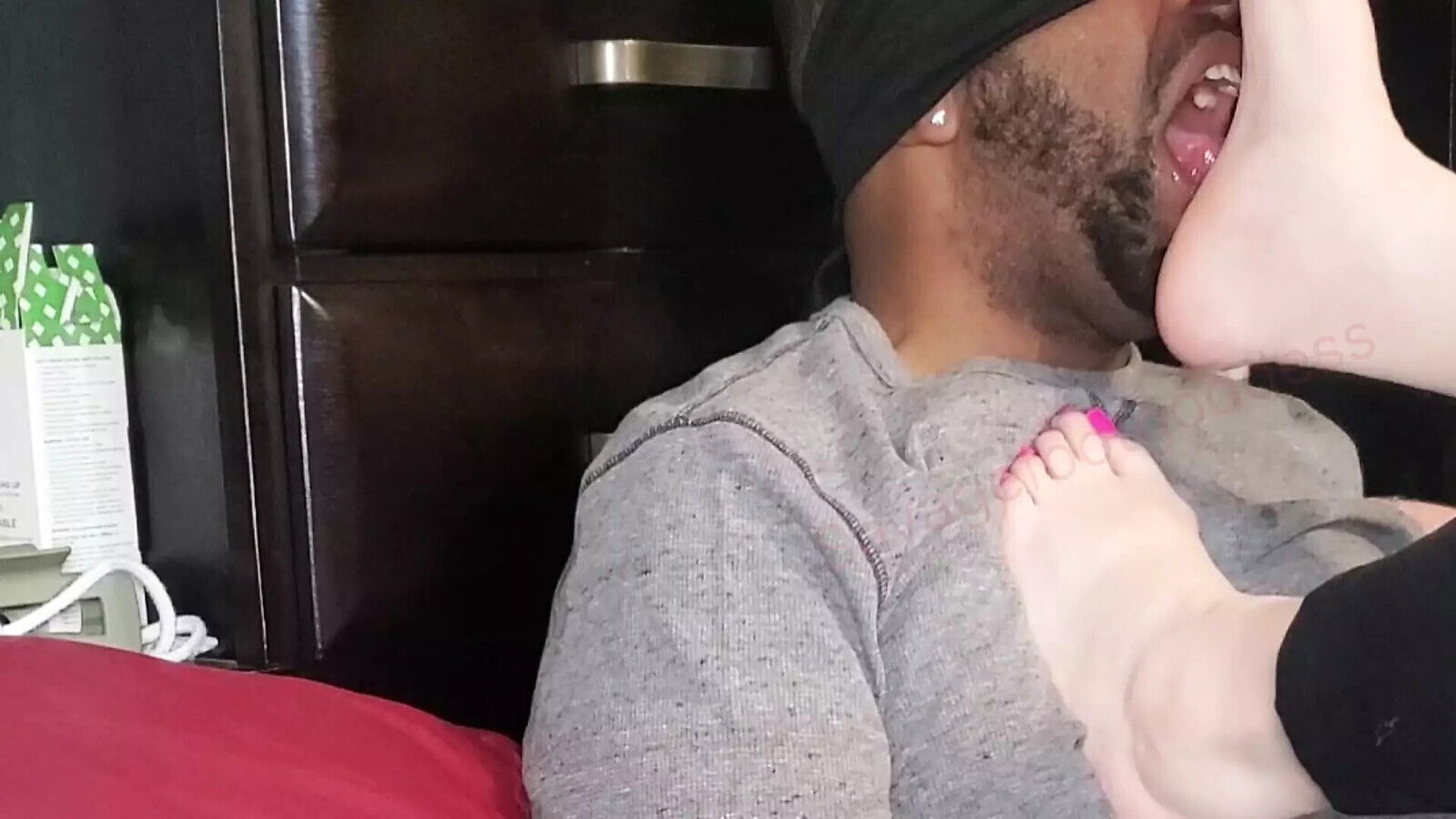 MOTHER DOMINATES WITH FEET