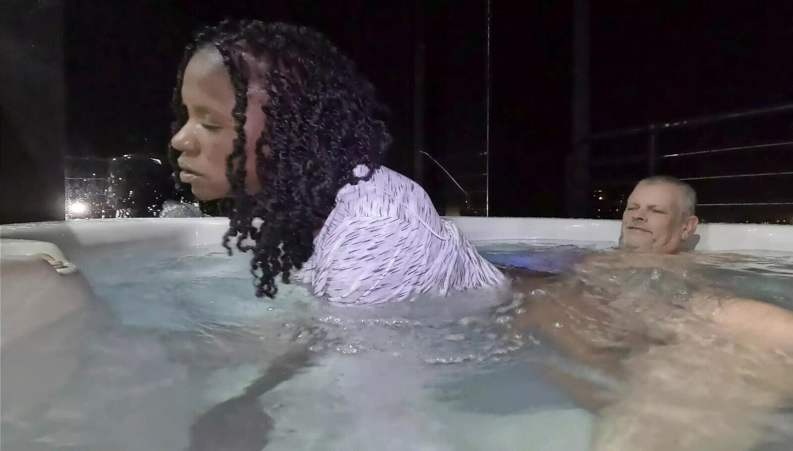 Fucks Hard Penthouse Jacuzzi