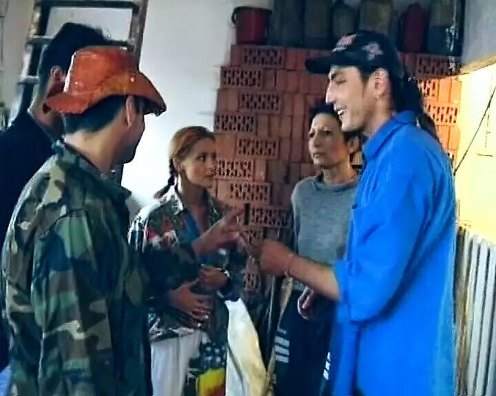 Mature German whore facialized barn