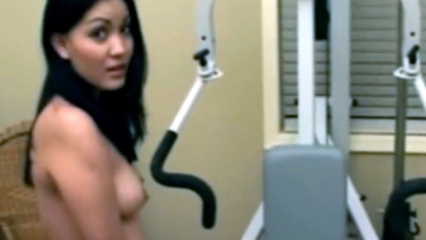 Sexy young brunette POV-style blowjob small