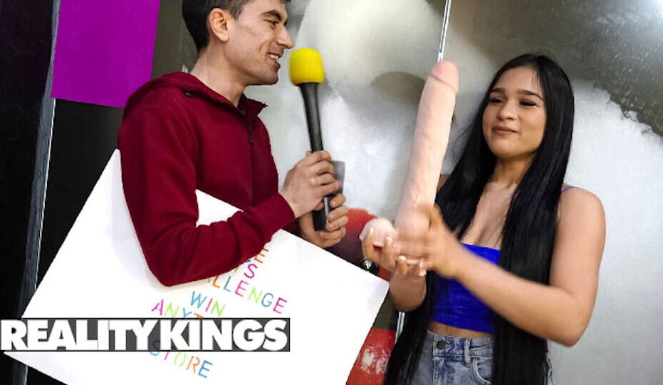Alexis Doll Visits Jordi's Shop Wins Challenge Huge Dildo REALITY KINGS