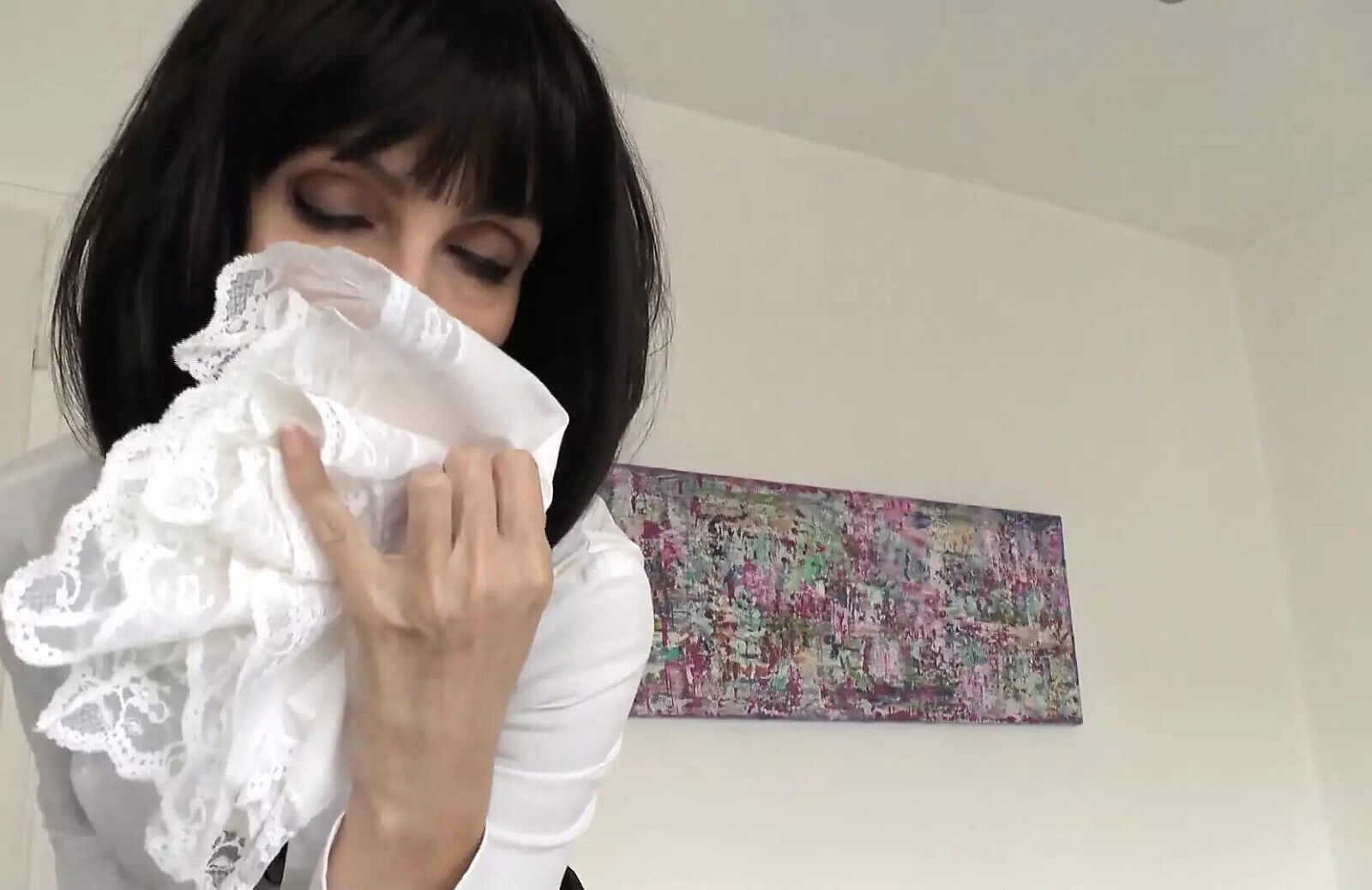 Lace Handkerchiefs Make Horny