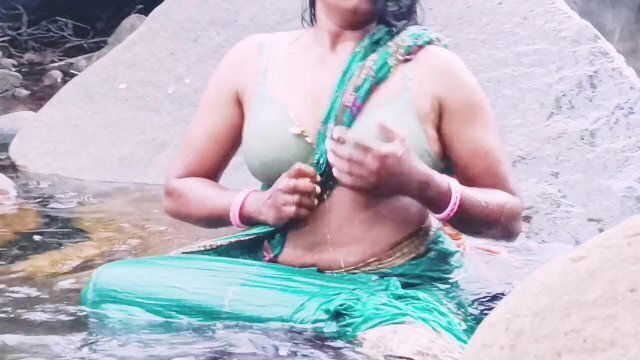 Indian bhabi outdoor waterfall bathing sex, telugu dirty talks, ఔటడూర్ తెలుగు సెక్స్ బూతులు