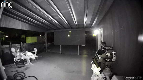 Sucking dick on the back porch