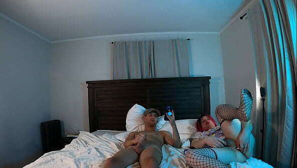 Trans Kelsey Masters Jake Grand Masturbation Session