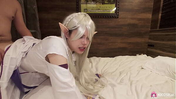 Japanese hentai slut Akino fucks with cock.