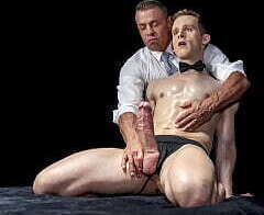 Stud Dylan Tides'_ display potential buyers! Tyler Saint grooming bidders interest increases. will boy'_s ass?