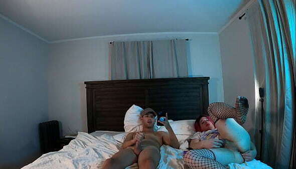 Trans Kelsey Masters Jake Grand Masturbating